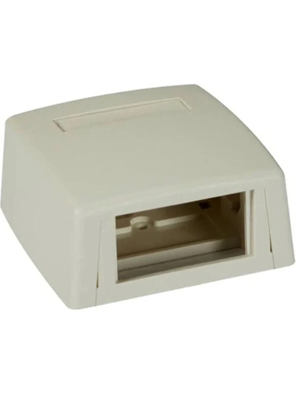Black Box WPT901 GigaStation2 2 Socket Surface Mounting Box, Ivory
